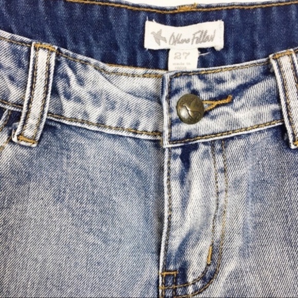 Festival Cutoff Denim With Floral Embroidery - Picture 2 of 5